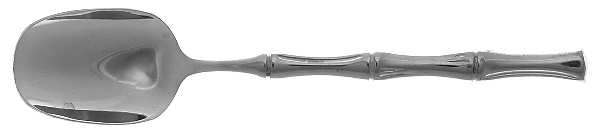 Bamboo-Bright Finish (Stainless) Sugar Spoon