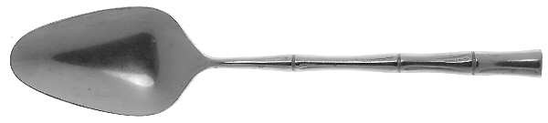 Bamboo-Satin Finish (Stainless) Tablespoon (Serving Spoon)
