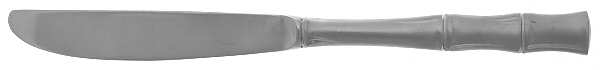 Bamboo-Satin Finish (Stainless) Modern Solid Knife