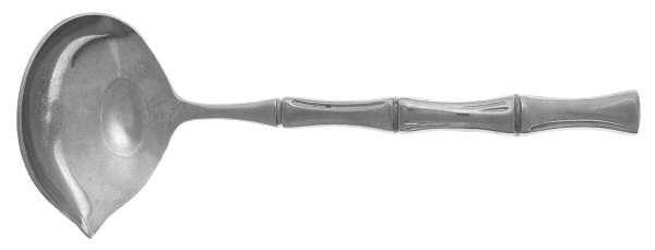 Bamboo-Satin Finish (Stainless) Solid Gravy Ladle