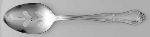 Baroness (Silverplate, 1988) Pierced Tablespoon (Serving Spoon)