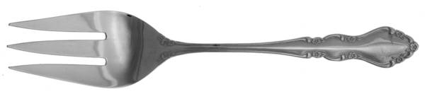 Baroness (Stainless) Medium Solid Cold Meat Serving Fork