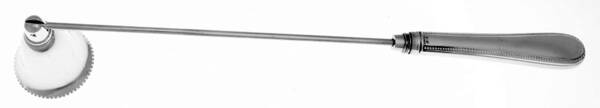 Bateman (Stainless) Candle Snuffer with Stainless Bowl HC
