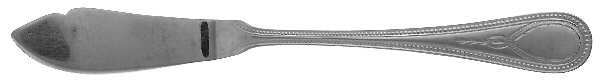 Bateman (Stainless) Flat Handle Master Butter Knife