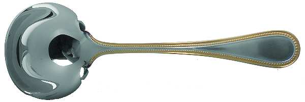 Beaded Antique Gold(Stainless, Gold Accent, Gls) Solid Gravy Ladle