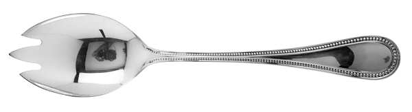 Beaded Antique (Silverplate, 1977) Pierced Tablespoon (Serving Spoon)