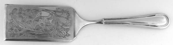 Beaded Antique (Silverplate, 1977) Lasagna Server with Silverplate Blade