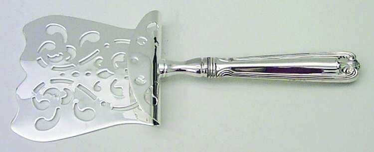 Benjamin Franklin (Sterling, 1904, T-Lion, No Mono) Hollow Asparagus Server with Silverplate Hood