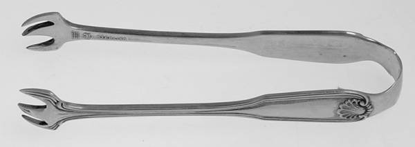 Benjamin Franklin (Sterling, 1904, T-Lion, No Mono) Bon Bon Tongs