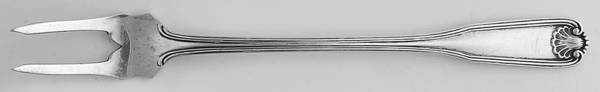 Benjamin Franklin (Sterling, 1904, T-Lion, No Mono) Olive Fork