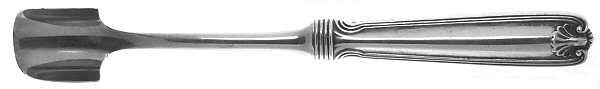 Benjamin Franklin (Sterling, 1904, T-Lion, No Mono) Cheese Scoop with Silverplate Scoop