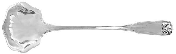 Benjamin Franklin (Sterling, 1904, T-Lion, No Mono) Solid Piece Cream Ladle