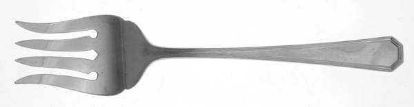 Beacon Hill (Stainless, Supreme Cutlery) Large Solid Serving Fork