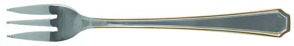 Beacon Hill (Stainless, Gold Accent) Cocktail/Seafood Fork
