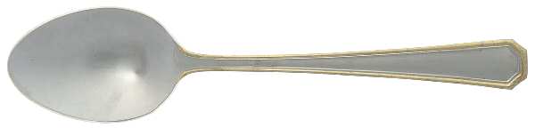 Beacon Hill (Stainless, Gold Accent) Place/Oval Soup Spoon by Towle Silver