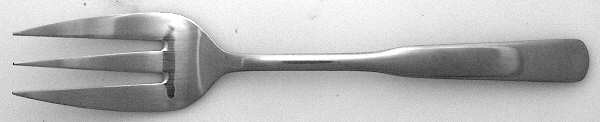 Betsy Ross (Stainless) Medium Solid Cold Meat Serving Fork by Towle Silver