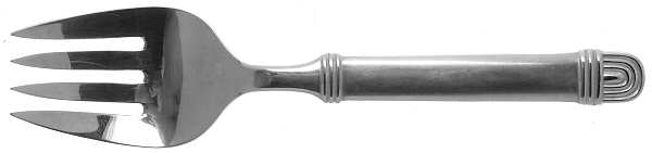 Bijou (Stainless) Medium Solid Cold Meat Serving Fork