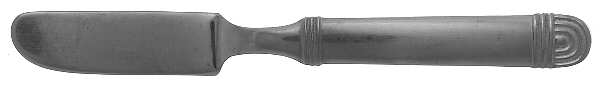 Bijou (Stainless) Flat Handle Master Butter Knife