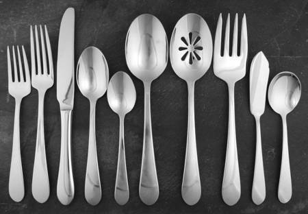 Boston Antique (Stainless, Glossy) 45 Piece Set