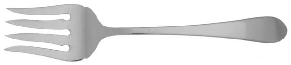 Boston Antique (Stainless, Glossy) Medium Solid Cold Meat Serving Fork
