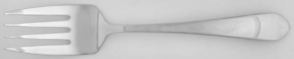 Boston Antique (Stainless, Glossy) Medium Continental Solid Serving Cold Meat Fork