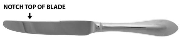 Boston Antique (Stainless, Glossy) Continental New French Hollow Knife