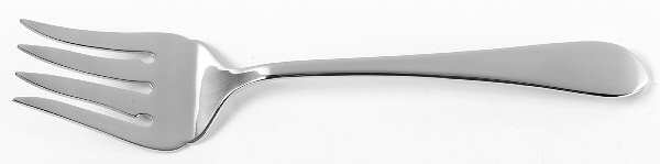 Boston Antique (Stainless, Glossy) Medium Continental Solid Serving Cold Meat Fork