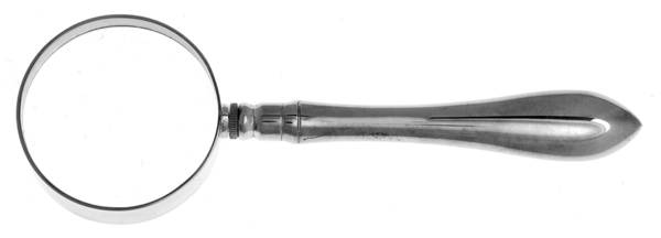 Boston Antique (Silverplate) Magnifying Glass