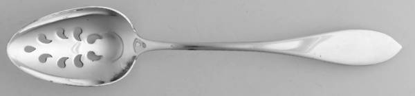 Boston Antique (Silverplate) Pierced Tablespoon (Serving Spoon)