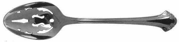 Boston Chippendale (Stainless-Korea-Japan) Pierced Tablespoon (Serving Spoon)