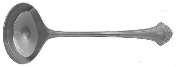 Boston Chippendale (Stainless-Korea-Japan) Solid Gravy Ladle