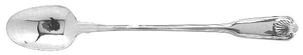Boston Shell (Silverplate, 1987) Iced Tea Spoon by Towle Silver