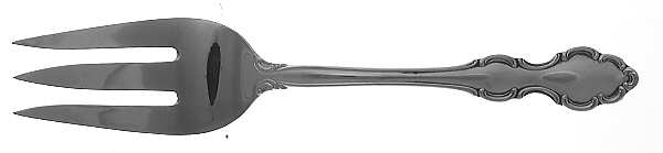 Breckenridge (Stainless) Large Solid Cold Meat Serving Fork
