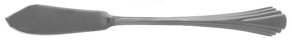 Brighton (Stainless) Flat Handle Master Butter Knife by Towle Silver