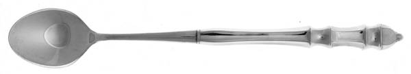 Carpenter Hall (Sterling, 1975) Hollow Handle Iced Tea Spoon-Sterling Bowl