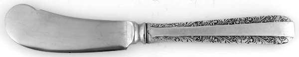 Candlelight (Sterling, 1934, No Monos) Butter Spreader Hollow Hdl-Paddle/Stainless Blade