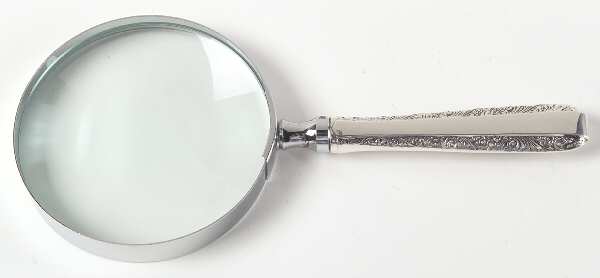 Candlelight (Sterling, 1934, No Monos) Large Magnifying Glass with Sterling Handle