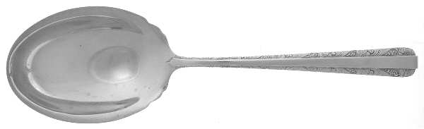 Candlelight (Sterling, 1934, No Monos) Large Solid Berry/Casserole Spoon