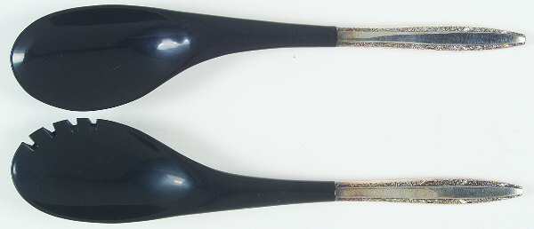 Candleglow (Silverplate, 1968) Plastic Bowl 2-Piece Salad Set by Towle Silver