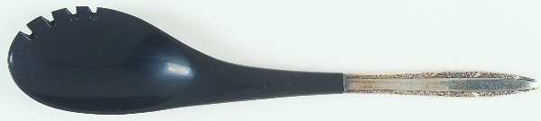 Candleglow (Silverplate, 1968) Salad Serving Fork with Plastic Prongs
