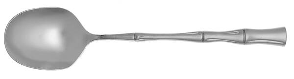 Cane (Stainless, Satin Finish) Round Bowl Soup Spoon (Cream Soup) HC