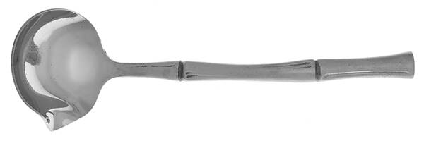 Cane (Stainless, Satin Finish) Solid Piece Cream Ladle