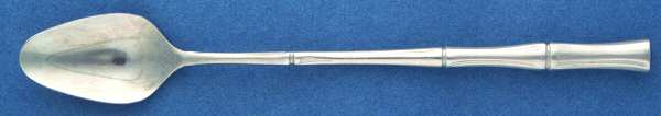 Cane (Stainless, Glossy Finish) Iced Tea Spoon by Towle Silver