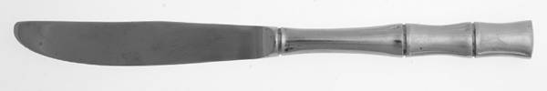 Cane (Stainless, Glossy Finish) Modern Solid Knife by Towle Silver