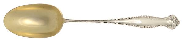 Canterbury (Sterling, 1893) Gravy/Dressing Spoon with Button