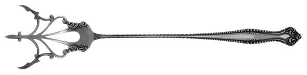 Canterbury (Sterling, 1893) Large Lettuce Serving Fork