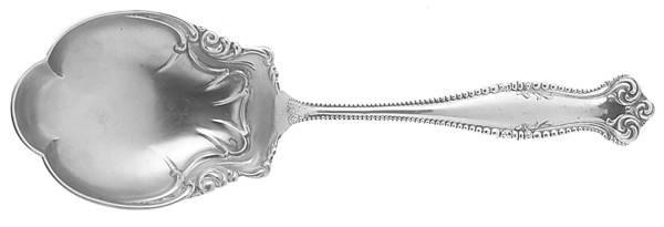 Canterbury (Sterling, 1893) Small Solid Berry/Casserole Spoon