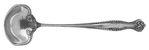 Canterbury (Sterling, 1893) Solid Piece Cream Ladle