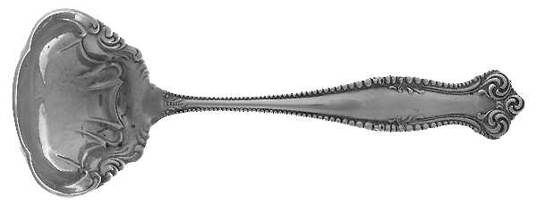 Canterbury (Sterling, 1893) Solid Gravy Ladle by Towle Silver