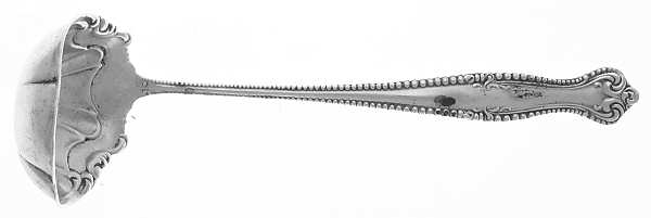 Canterbury (Sterling, 1893) Ladle-Cream/Solid Piece-Small